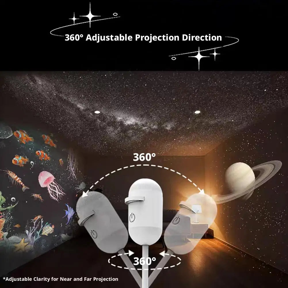 USB Galaxy Projector